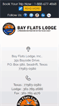 Mobile Screenshot of bayflatslodge.com